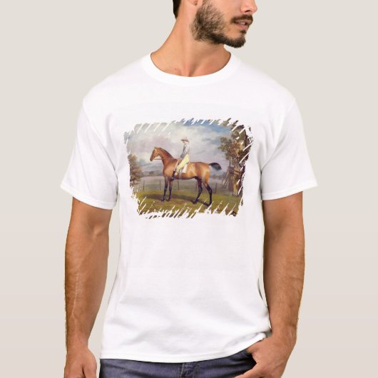 ジョッキーとのハミルトンの変装の公爵(oi tシャツ (正面)