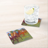 ジョッキーとレースウマ、エドガー・デガス スクエアペーパーコースター (インサイチュ)