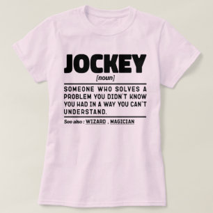 ジョッキーウマクールウマ所有者 Tシャツ
