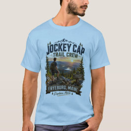 ジョッキーキャップトレイルクルー フライバーグ缶缶ティーンTシャツ Tシャツ