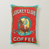 ジョッキークラブコーヒー アクセントクッション (裏面(縦))