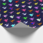 ジョッキーシルクスおもしろい競馬 ラッピングペーパー (角)