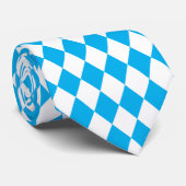 ジョッキーシルクダイヤモンドライトブルーとホワイトネックタイ ネクタイ (ロール)