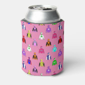 ジョッキーシルクピンクホースライディングクーラーボックス 缶クーラー (缶裏面)