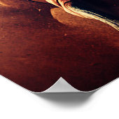 ジョッキーレトロスタイル競馬アートポスター ポスター (角)