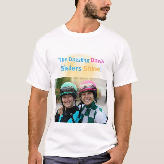 ジョッキー – The Dazling Davis Sisters Shine T-shirt Tシャツ (正面)