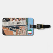 ジョットの鐘楼 - イタリア、トスカーナ地方、フィレンツェ ラゲッジタグ (正面横)