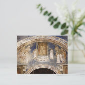 ジョット:神がガブリエルをヴァージンに送る ポストカード (スタンド正面)