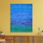 ジョディオリジナルウォー絵を描ズ キャンバスプリント (インサイチュ (リビング))