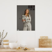 ジョディコーマーインキラーイブキャラクター ポスター (キッチン)