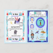 ジョディ – ヨディウム(ヨード)ホルンゲームカード ポストカード (正面)