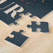 ジョドプールインドイラストレーショントラベルアートヴィンテージ ジグソーパズル (側面)