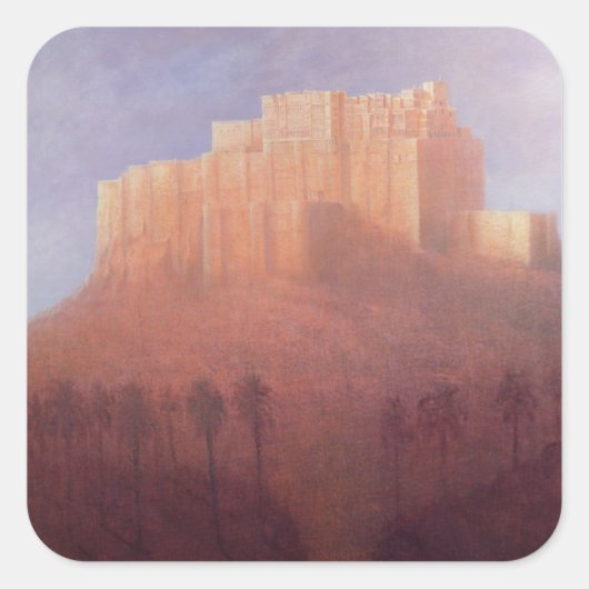 ジョドプールフォート スクエアシール (正面)