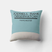 ジョドレルバンク展望台宇宙アート。 クッション (裏面)
