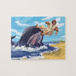 ジョナアンドザクジラパズル子供パズル ジグソーパズル