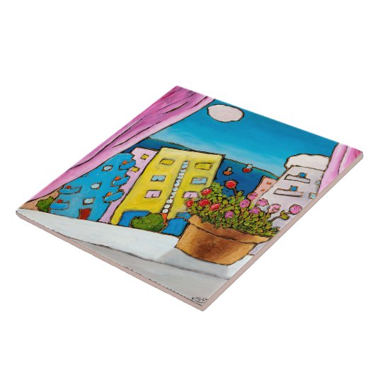 ジョナサンのKisレフのテル・アビブの喜びのタイル タイル (側面)