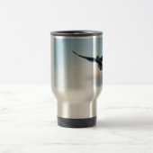 ジョナサンリビングストンのようにあなたの自由ちょうど トラベルマグ (中央)