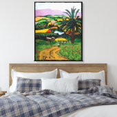 ジョナサン・キス・レフによるガリラヤ海への道 キャンバスプリント (インサイチュ (寝室))