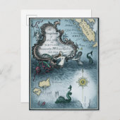 ジョナサン・スウィフトによるガリバー旅行 ポストカード (正面/裏面)