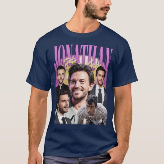 ジョナサン・ベイリー レトロ Tシャツ (正面)