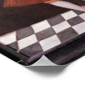 ジョナサン・ベンサムポートレート, c.1725 ポスター (角)