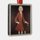 ジョナサンBentham、c.1725のポートレート メタルオーナメント (右)