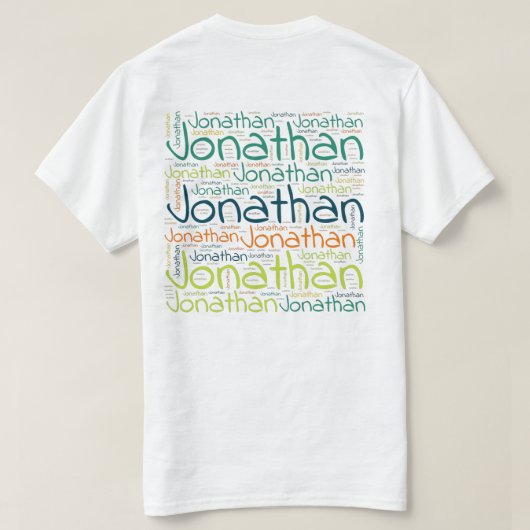 ジョナサンTシャツ Tシャツ (デザイン裏面)