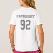 ジョナス92シャツ青年会長 Tシャツ (裏面)