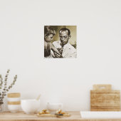 ジョナス・エス・サルク、M.D. ポスター (キッチン)