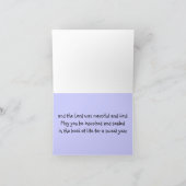 ジョナーおよびクジラのRosh Hashanahカード シーズンカード (内部)