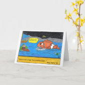 ジョナー及びクジラ カード (黄色い花)