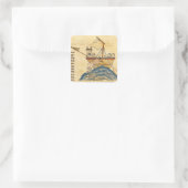 ジョナ食べバイザクジラ スクエアシール (バッグ)