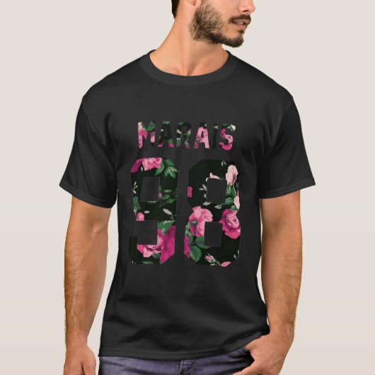ジョナ・マレイズのフラワーメッセージグッズ Tシャツ (正面)
