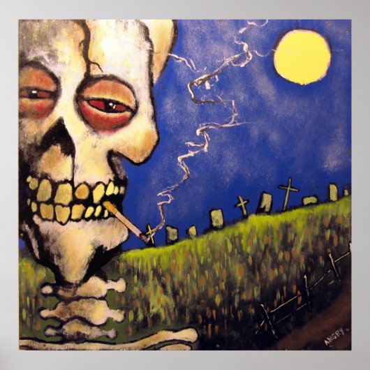 ジョニーによる墓地怒詩人ポスター ポスター (正面)