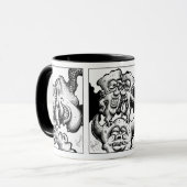 ジョニーの「漫画のスケッチブックの2017年のスケッチブックCoffeeMug マグカップ (正面左)