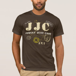 ジョニーはちょうどTシャツを来ます Tシャツ