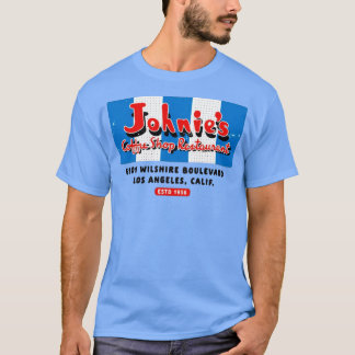 ジョニーズコーヒーショップ - ロサンゼルス, カリフォルニア州 - ヴィンテージR Tシャツ