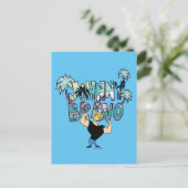 ジョニーブラボーパームツリーネーム ポストカード (スタンド正面)