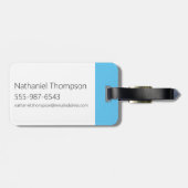 ジョニーブラボーパームツリーネーム ラゲッジタグ (裏面横)