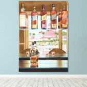 ジョニー・ウォーカーデル キャンバスプリント (インサイチュ (ウッドフロア))