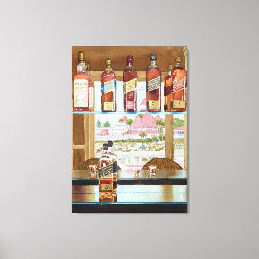 ジョニー・ウォーカーデル キャンバスプリント (正面)