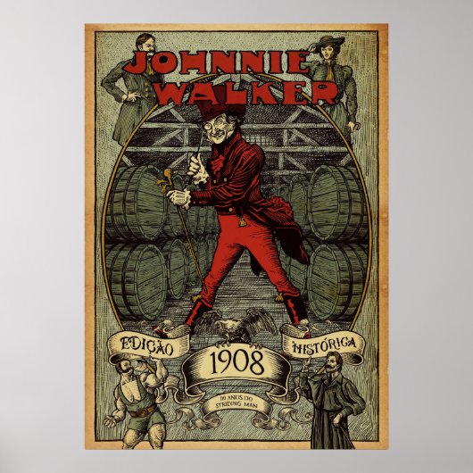 ジョニー・ウォーカー ポスター (正面)