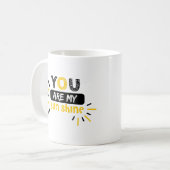 ジョニー・キャッシュのおもしろいな叙情詩的なギフト: 私の日光です コーヒーマグカップ (正面左)