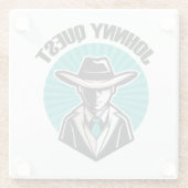 ジョニー・クエスト ガラスコースター (裏面)