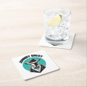 ジョニー・クエスト スクエアペーパーコースター (インサイチュ)