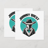 ジョニー・クエスト 招待状 (正面/裏面)