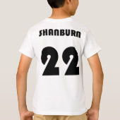 ジョニー・サッカー Tシャツ (裏面)