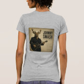 ジョニー・スマッシュ・アルバム: パロディ Tシャツ (裏面)