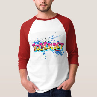 ジョニー・ネーム・デザイン Tシャツ