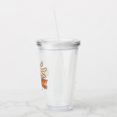 ジョニー・ブラボの象徴的ポーズ アクリルタンブラー (左)